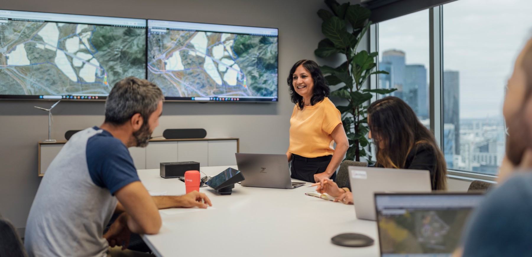 Sushana Karki, mánager geoespacial en ACCIONA Energía