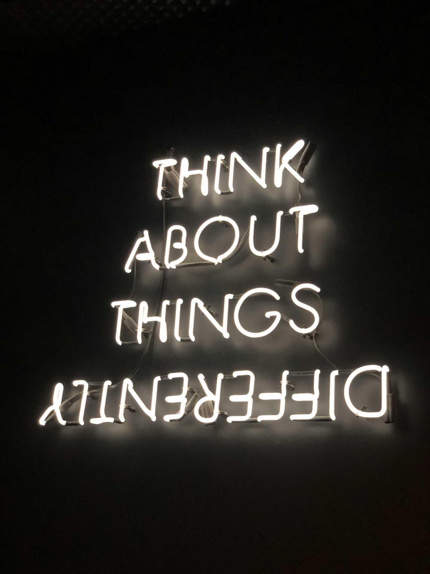 neon think different