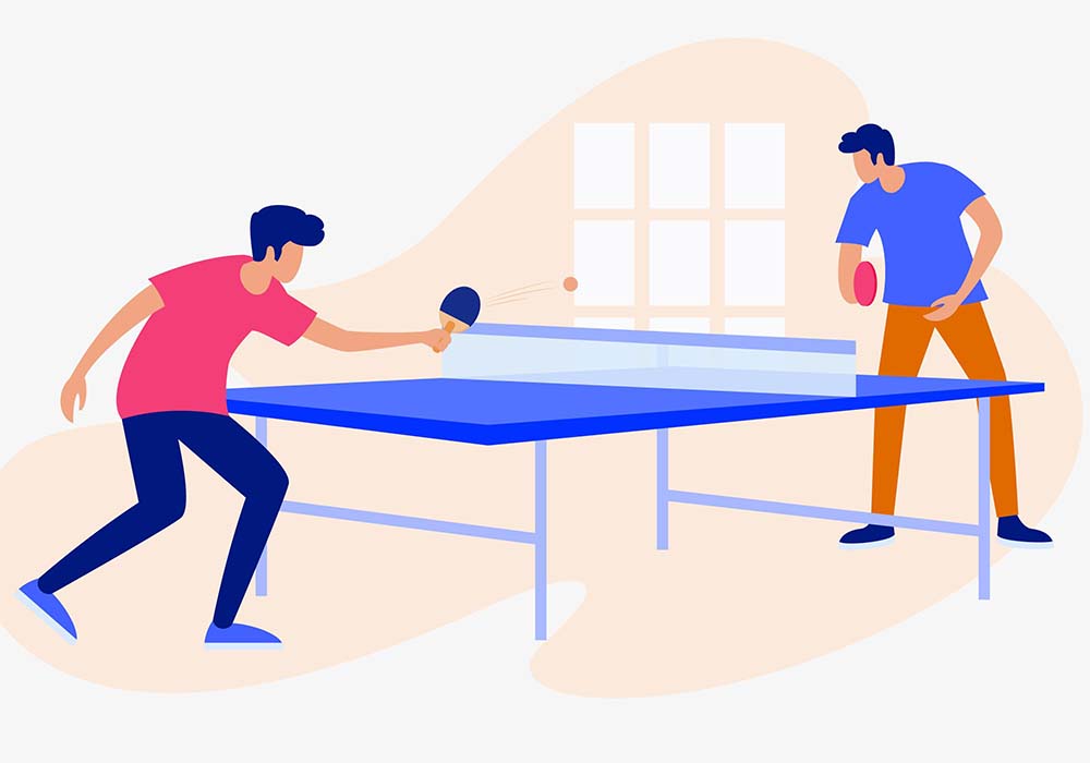 jugar a ping pong